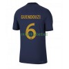 Maillot de Supporter France Matteo Guendouzi 6 Domicile Coupe du Monde 2022 Pour Homme